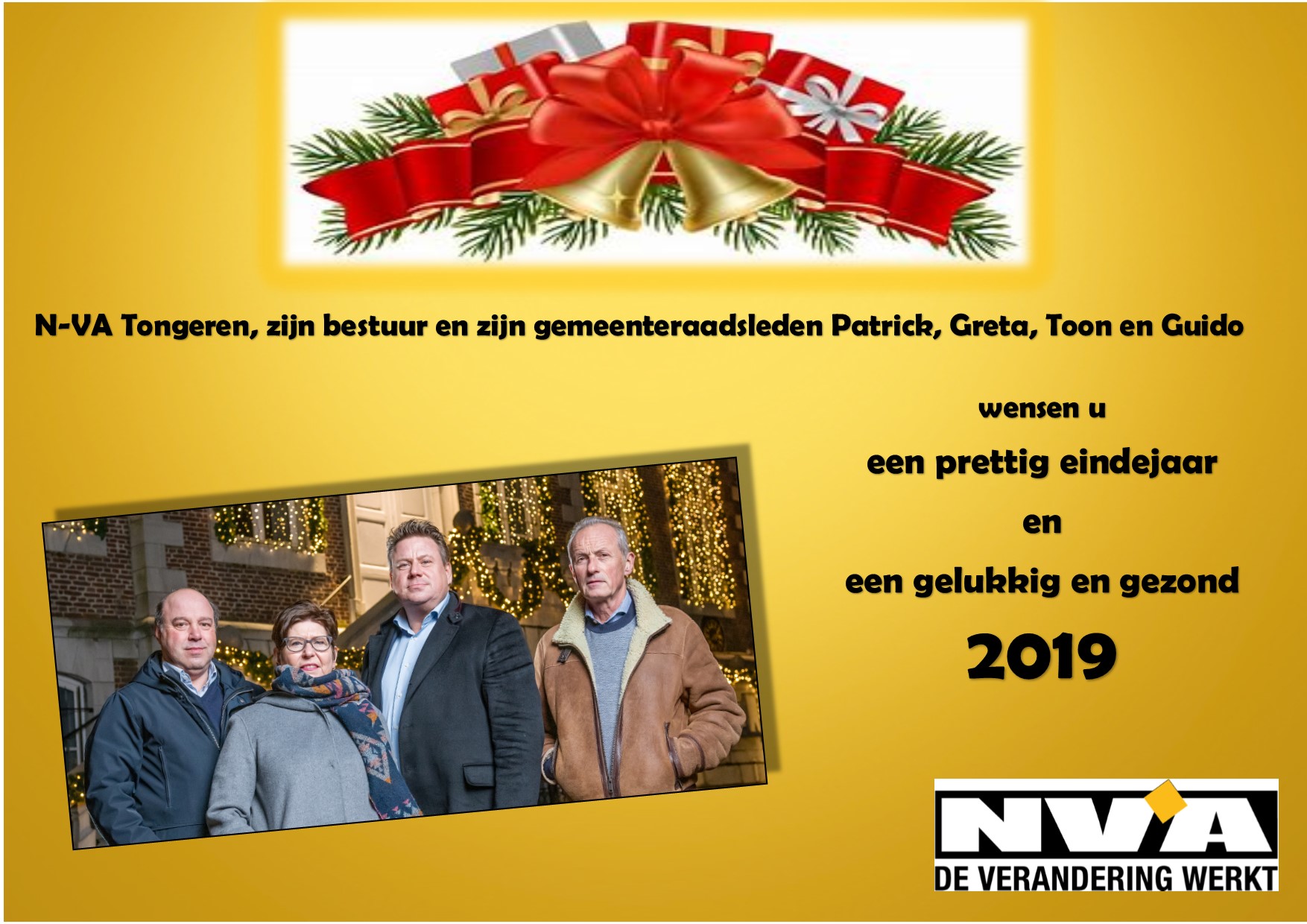 Eindejaarswensen 2018-2019